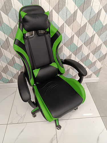 Компьютерное кресло Rodas black / green из шоурума 2